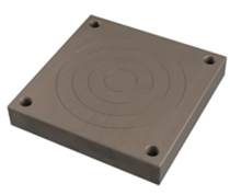 tn_TH36-152.4x152.4x25.4-St  special platen steel hardened nicckel coated