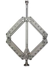 THS1051-V2 (similar to ASTM-D8067) stress-strain of fabrics, in-plane shear of sandwich panels 14.1kg