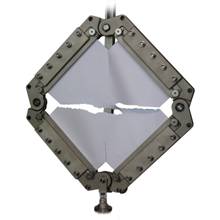 THS1051-V2 (similar to ASTM-D8067) stress-strain of fabrics, in-plane shear of sandwich panels 14.1kg