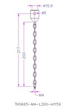 THS665-M4-L200-Af159_Kettenadapter_Chain