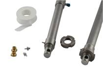 THS521-M3-Pk2 fitting + Telfonube + metal tube Kabelhülse gequetscht
