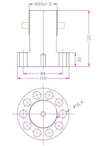 THS978-M60x1.5-12x16.4TK84